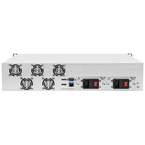 Оптический усилитель VERMAX для сетей КТВ, 2 входа, 16*16dBm выхода, WDM фильтр PON